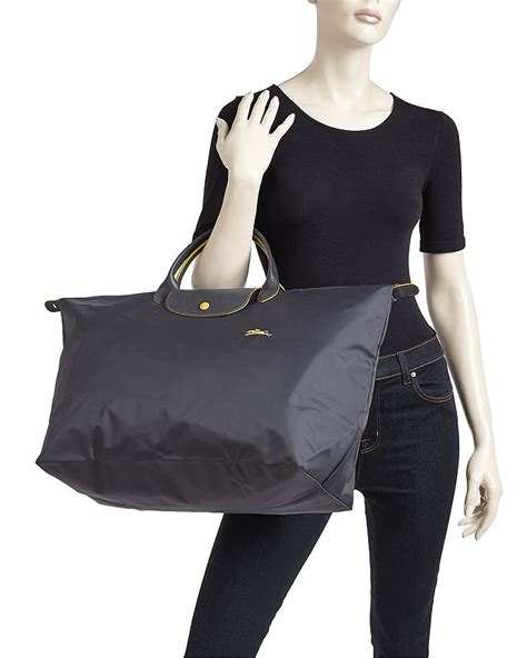 nylon bag similar to longchamp